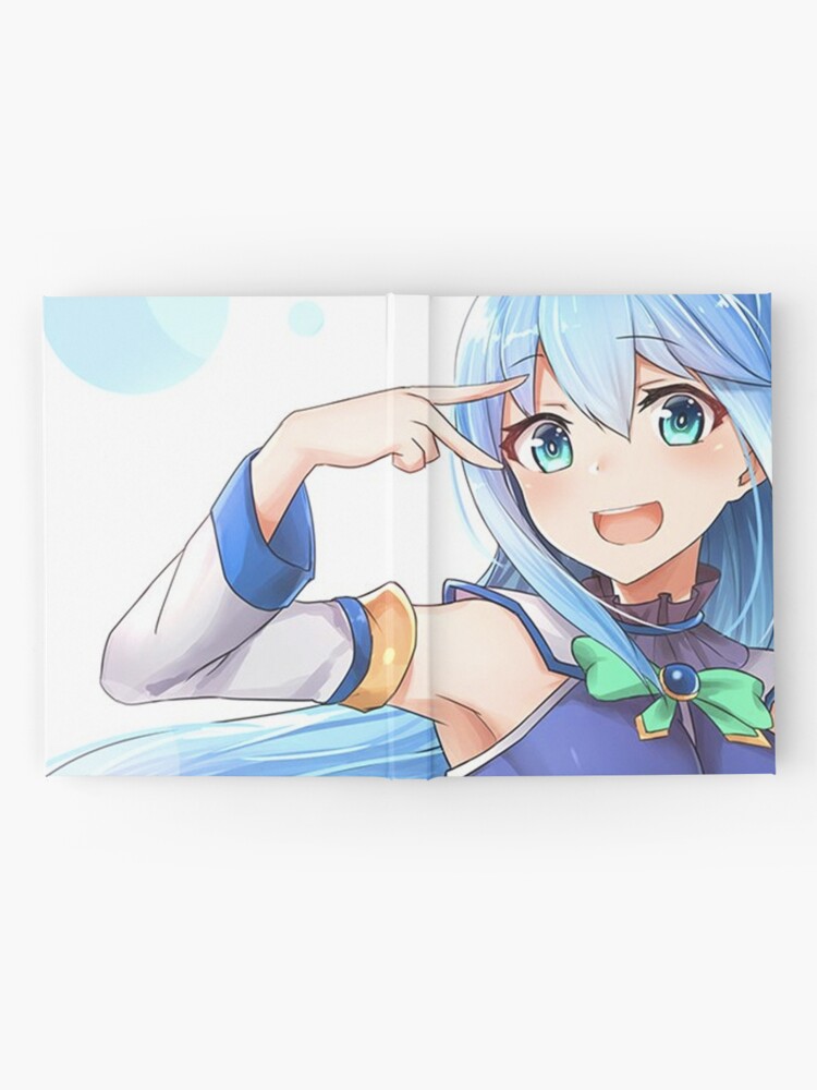 Cute Aqua KonoSuba Anime Greeting Card for Sale by slinkraz