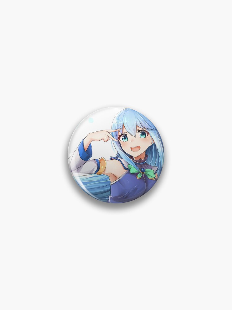 Happy Aqua KonoSuba Anime Girl 2 Tote Bag for Sale by slinkraz