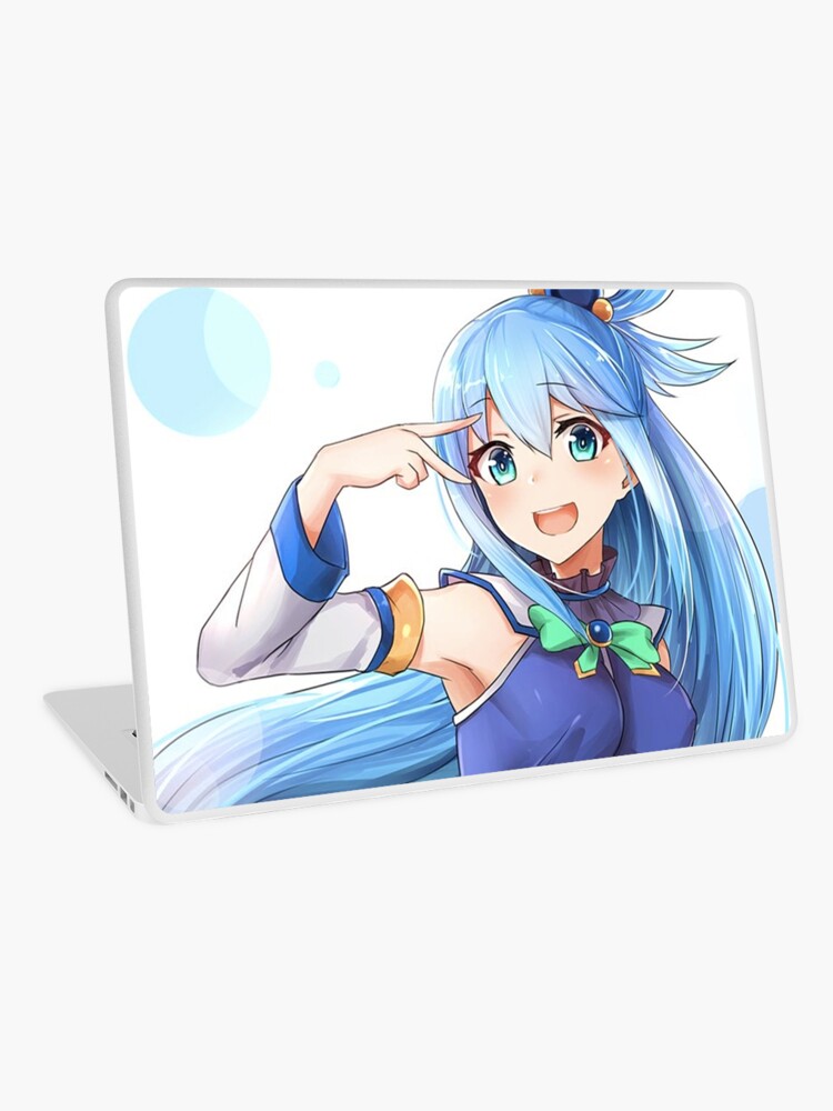 Happy Aqua KonoSuba Anime Girl 2 Tote Bag for Sale by slinkraz