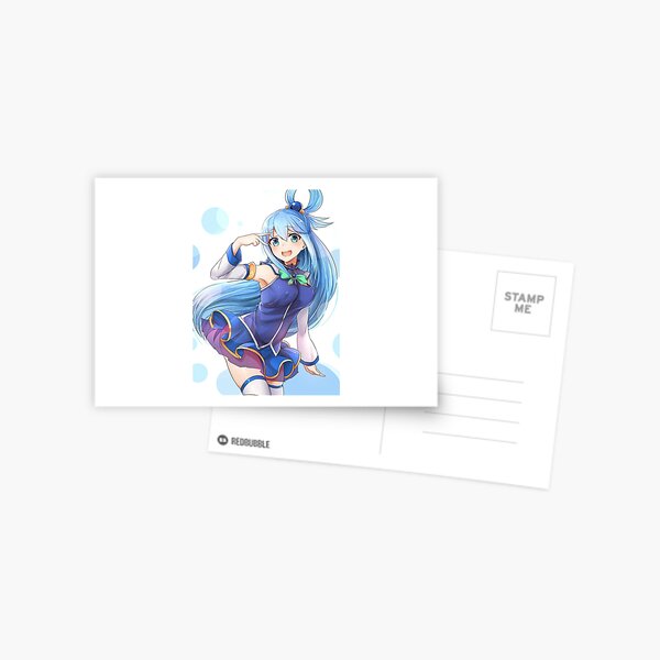 Happy Aqua KonoSuba Anime Girl 2 Tote Bag for Sale by slinkraz