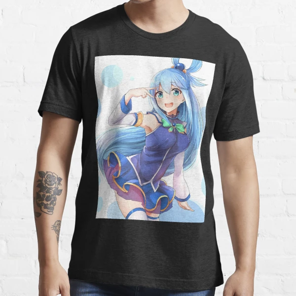 Happy Aqua KonoSuba Anime Girl 2 Tote Bag for Sale by slinkraz