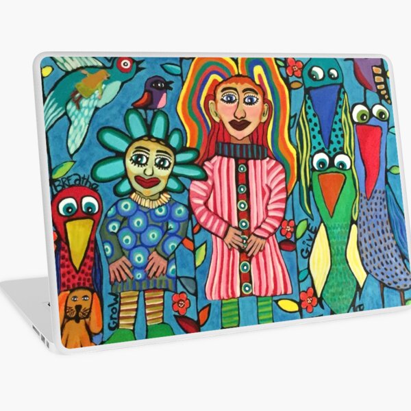 Holding Space Laptop Skin