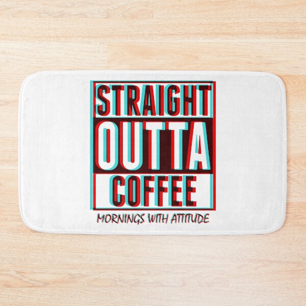 Item preview, 3D Straight Outta Coffee designed and sold by animinimal.