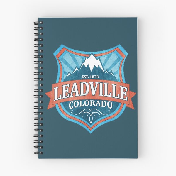 Item preview, Leadville Colorado teal shield designed and sold by artisticattitud.