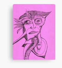 snake eyes Canvas Print
