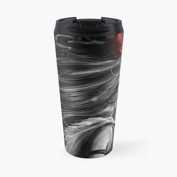 Fury of the Princess Anime Digital Painting Travel Mug