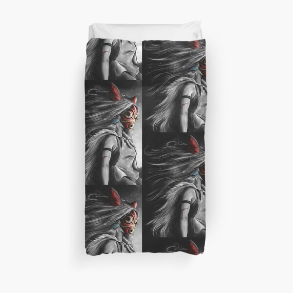 Fury of the Princess Anime Digital Painting Duvet Cover