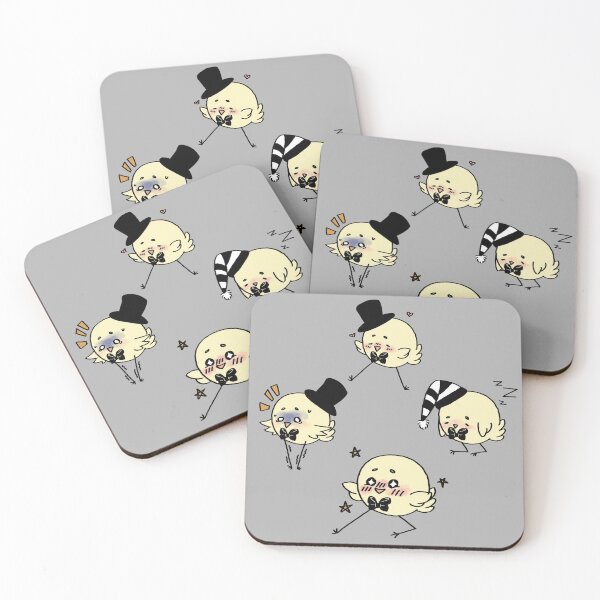 Item preview, Four Feathered Lads designed and sold by Fanta-Sized.