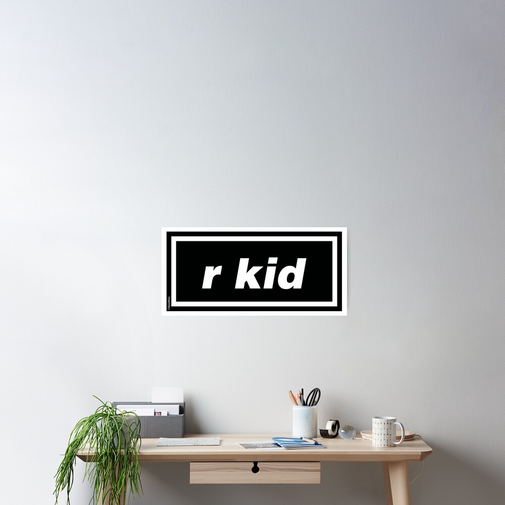 R Kid Oasis Gallagher 90s Band Manchester Rkid Artwork Poster By Dannyshiers Redbubble