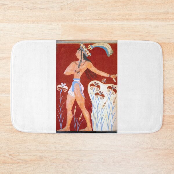 Item preview, Minoan Prince of Lilies "Priest King" Fresco designed and sold by W. Sheppard Baird.