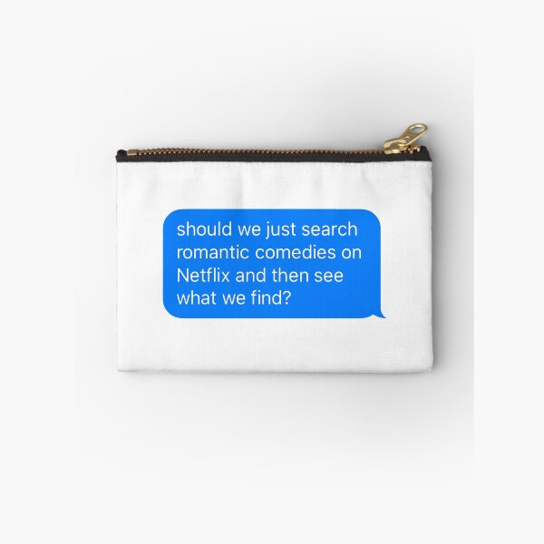 Item preview, should we just search romantic comedies on netflix and see what we find? designed and sold by cool stickerz.