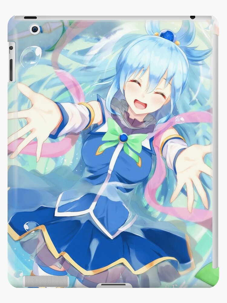 Funny Aqua KonoSuba Anime Girl Postcard for Sale by slinkraz