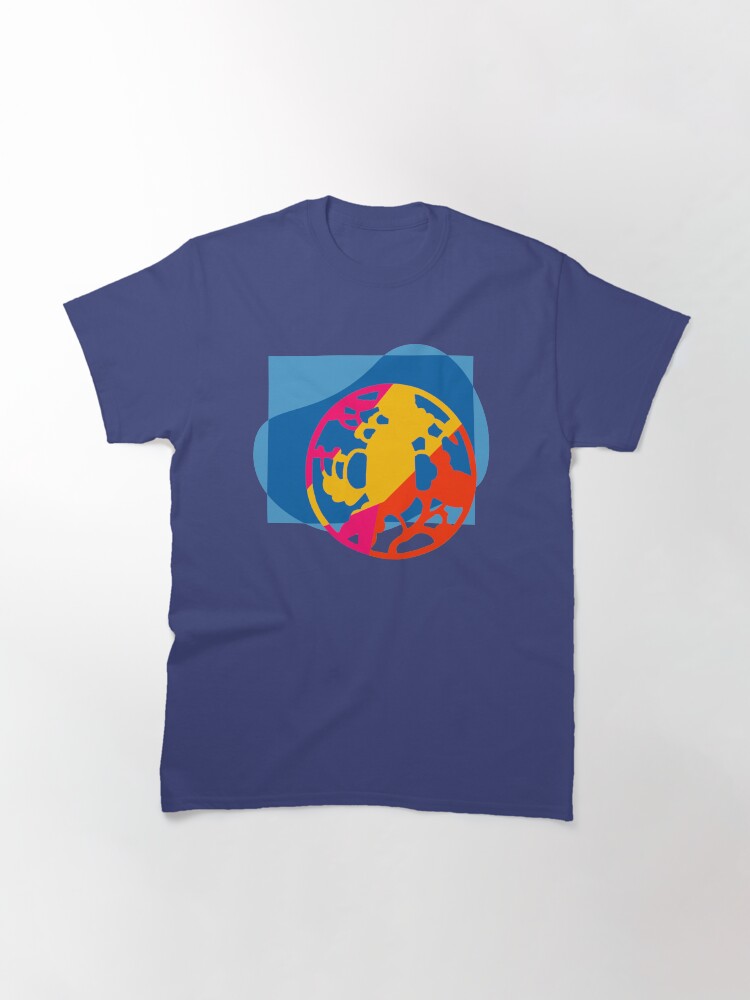 Alternate view of Colorful Abstract Geometric Art Classic T-Shirt
