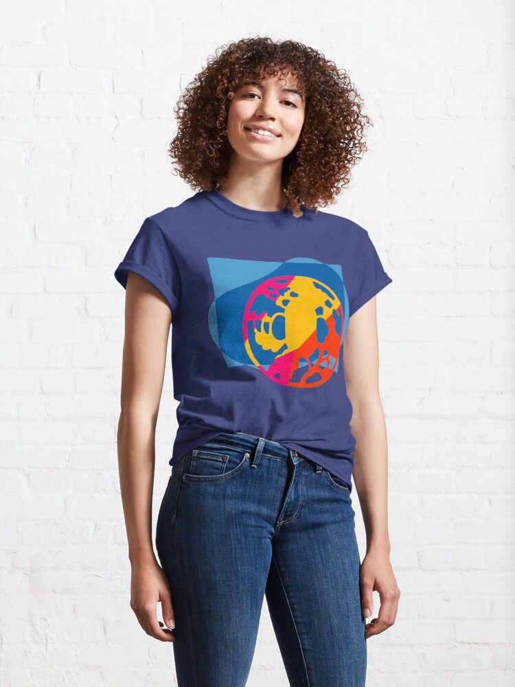 Alternate view of Colorful Abstract Geometric Art Classic T-Shirt