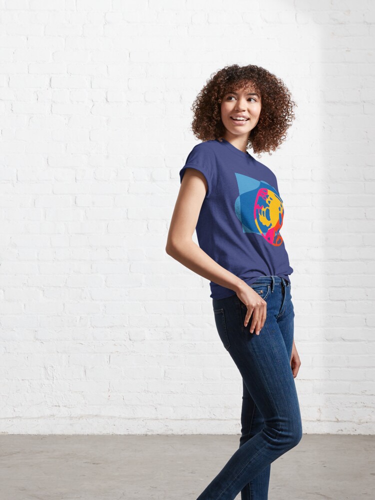 Alternate view of Colorful Abstract Geometric Art Classic T-Shirt