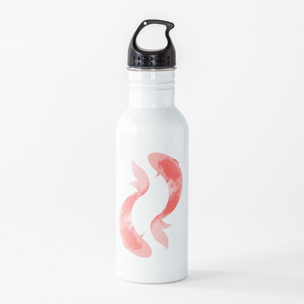Quartz Coral Koi Fish Water Bottle