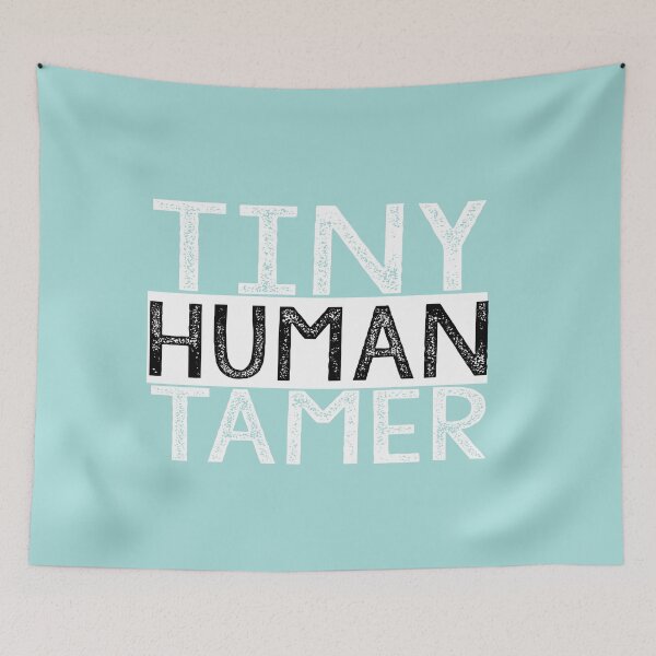 Item preview, Tiny Human Tamer: Funny Teacher Quotes Gift Idea. designed and sold by cutitoutsir.