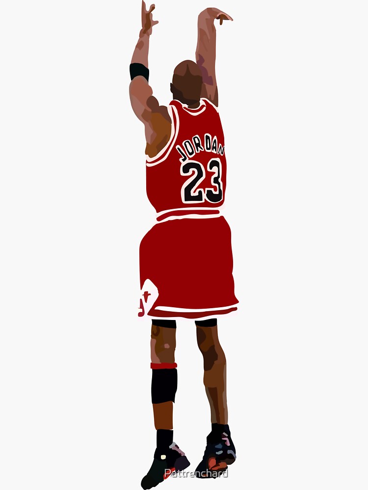 "Michael Jordan Vector Art" Sticker for Sale by Pattrenchard Redbubble