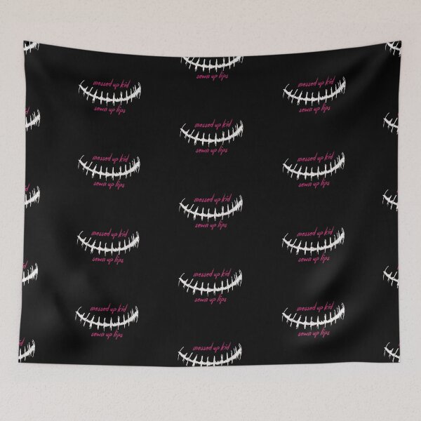 Item preview, Sewn up lips - YUNGBLUD designed and sold by Liliazulema.
