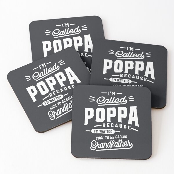 Item preview, Mens I'm Called Poppa Because I'm Way Too Gift designed and sold by cidolopez.