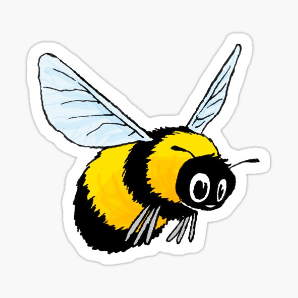 Bee Stickers for Sale