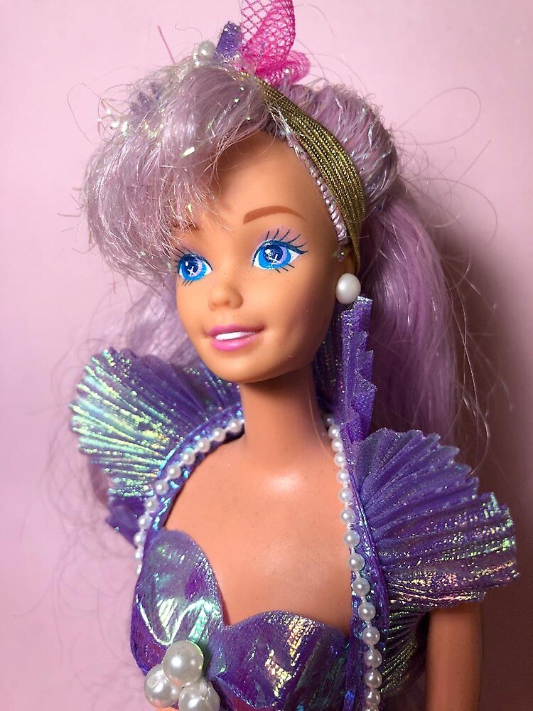 "1990s mermaid barbie" Metal Print by CasaDCarniceria | Redbubble