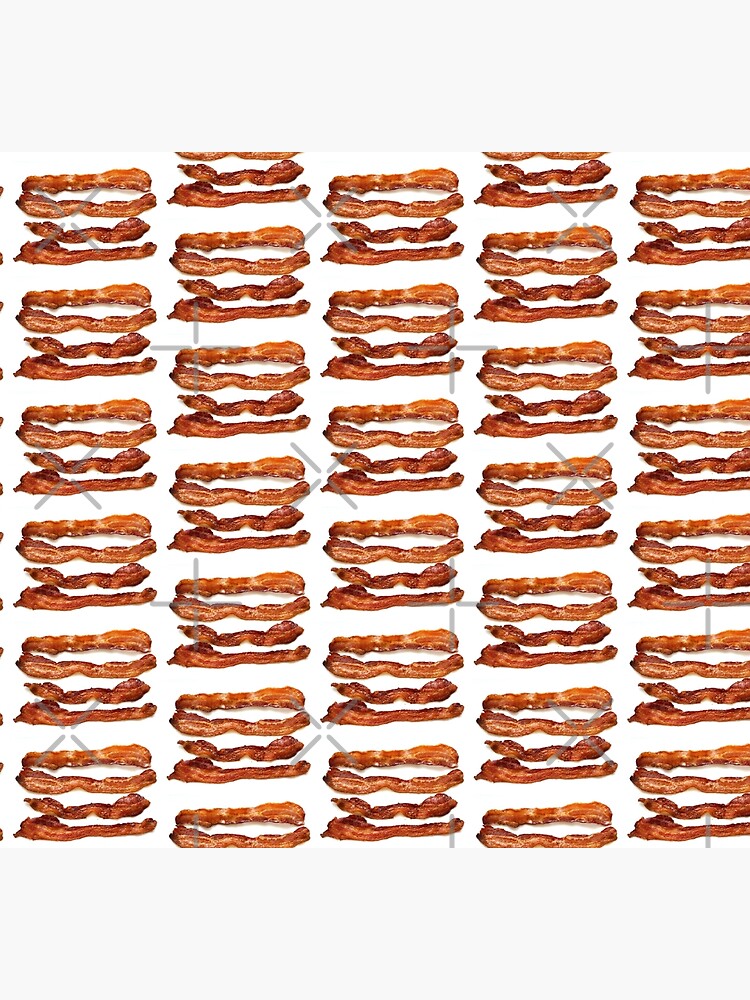 Bacon, Bacon socks, Bacon greeting card, Bacon mug, Bacon pillow, Bacon mask by PicsByMi