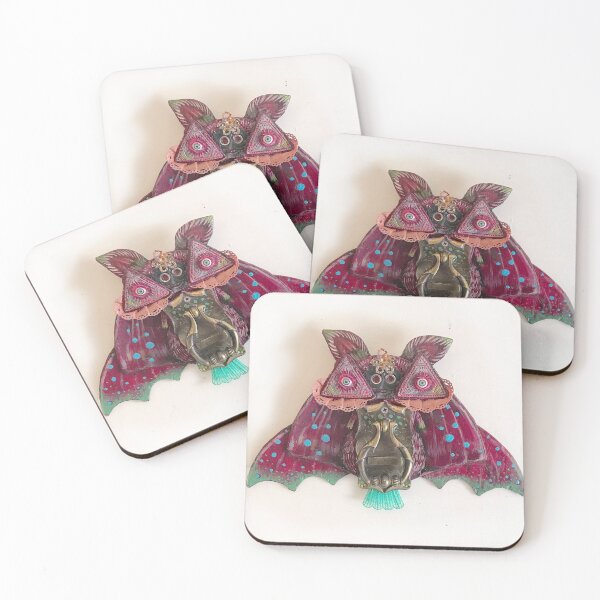 Item preview, Bat Creature Fine Art Assemblage  designed and sold by Mutantland.