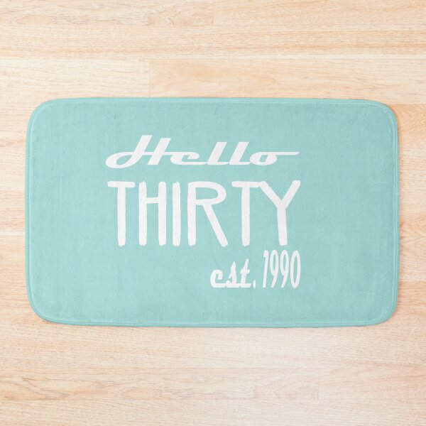 Item preview, Hello Thirty Est 1990: Funny Thirtieth 30th Birthday Gift Idea. designed and sold by cutitoutsir.