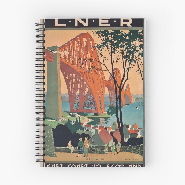 Item preview, LNER East Coast to Scotland vintage travel poster designed and sold by stickart-marek.