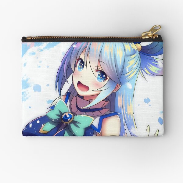 Happy Aqua KonoSuba Anime Girl 2 Tote Bag for Sale by slinkraz