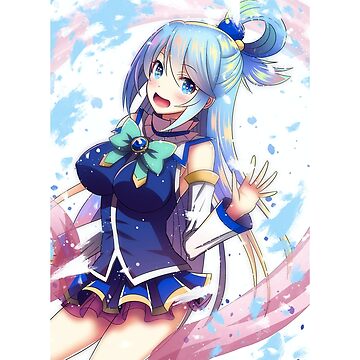 Sexy Aqua KonoSuba Anime Girl Magnet for Sale by slinkraz