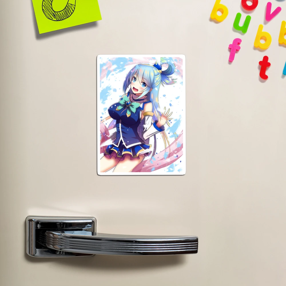 Sexy Aqua KonoSuba Anime Girl Magnet for Sale by slinkraz