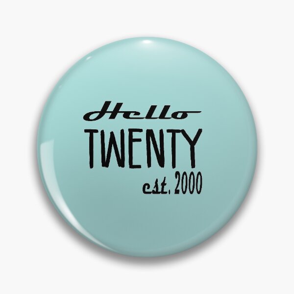 Item preview, Hello Twenty Est 2000: Funny Twentieth 20th Birthday Gift Idea. designed and sold by cutitoutsir.