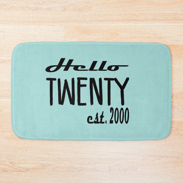 Item preview, Hello Twenty Est 2000: Funny Twentieth 20th Birthday Gift Idea. designed and sold by cutitoutsir.