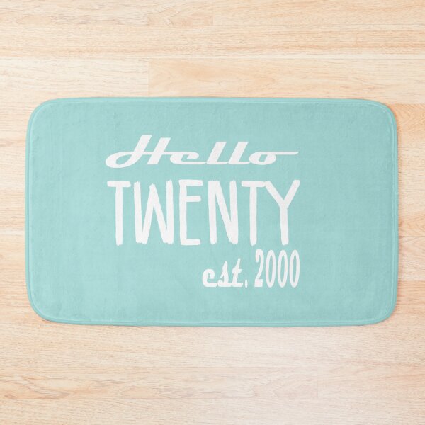 Item preview, Hello Twenty Est 2000: Funny Twentieth 20th Birthday Gift Idea. designed and sold by cutitoutsir.