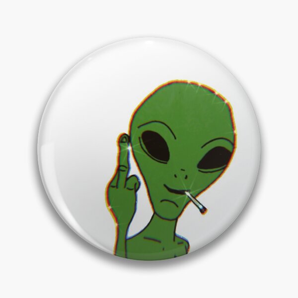 Item preview, Alien middle finger  designed and sold by rabeecia.