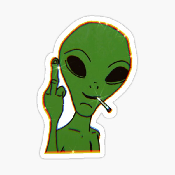 stoned alien doll