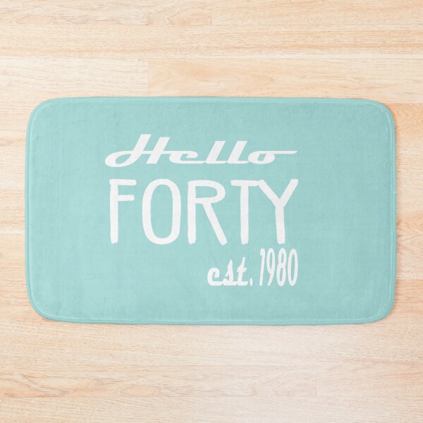 Item preview, Hello Forty Est 1980: Funny Fortieth 40th Birthday Gift Idea. designed and sold by cutitoutsir.