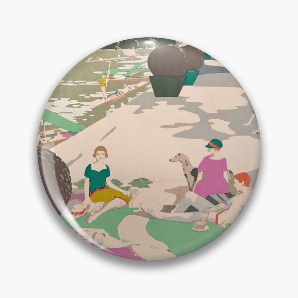 Artikelvorschau, Up River vintage travel poster entworfen und verkauft von stickart-marek.