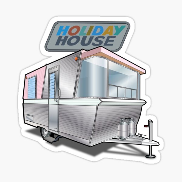 Artikel-Vorschau von Ferienhaus Trailer, designt und verkauft von PatArtByKevin.