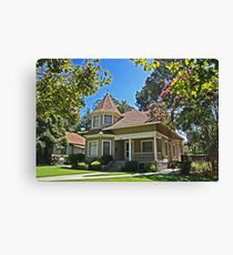 College Town Residence Canvas Print