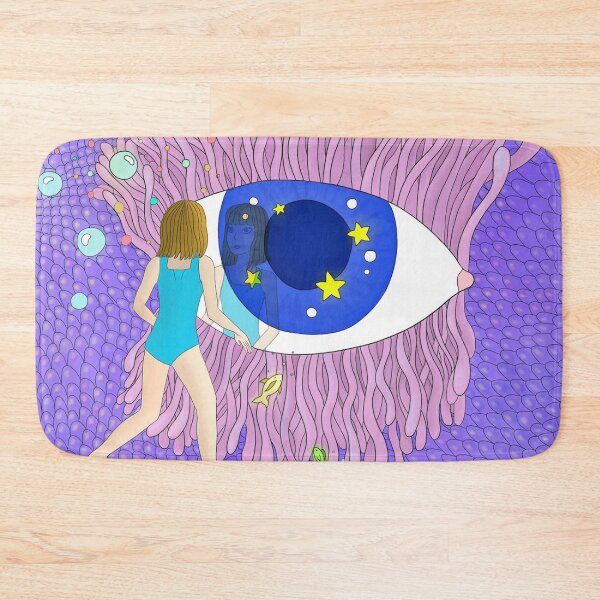 Item preview, Eyes underwater designed and sold by AriIllustrates.