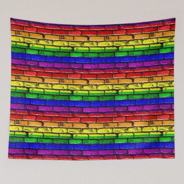 Item preview, Colourful brick wall designed and sold by Delicarte.