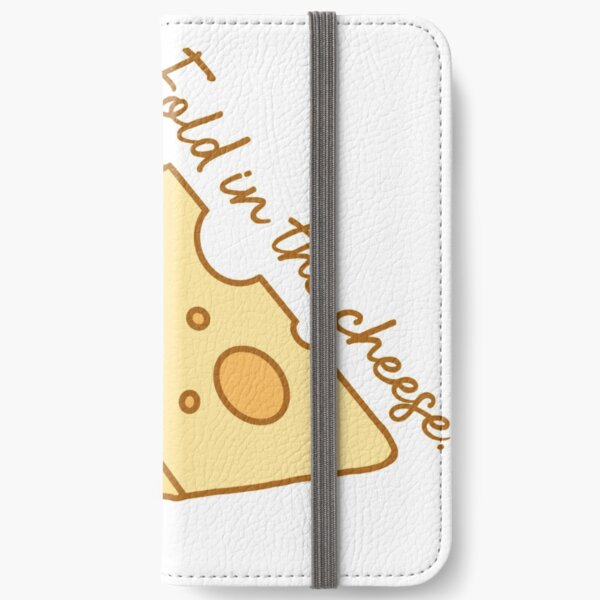 Fold in the cheese. iPhone Wallet