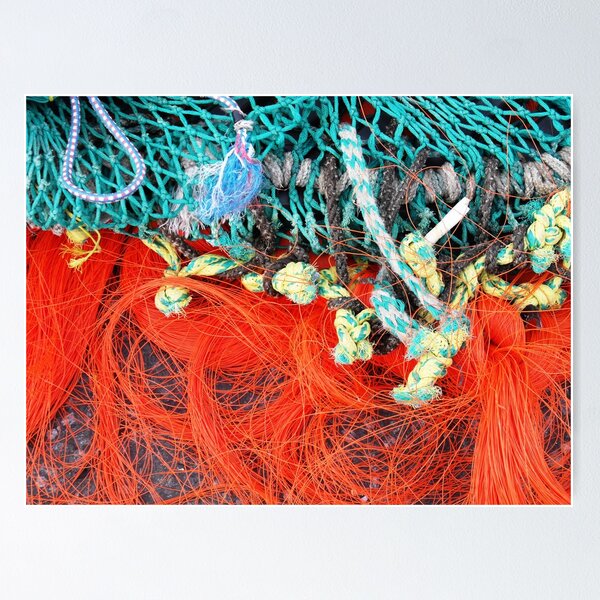 Item preview, fish net designed and sold by Bruce Miller.