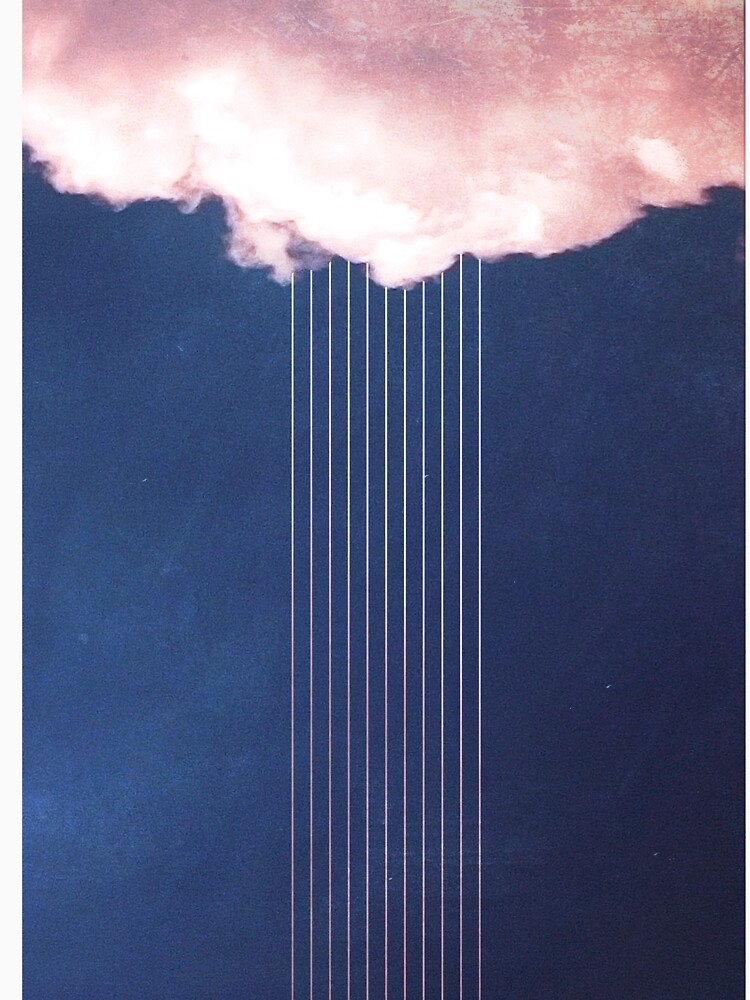 Rain by sublimenation