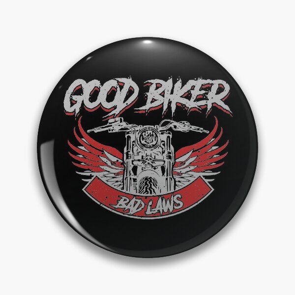 Item preview, Good Biker, Bad Laws designed and sold by flipper42.