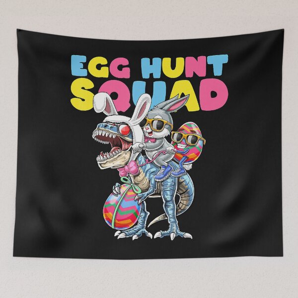 Item preview, Egg Hunt Squad Easter Bunny Dinosaur designed and sold by LamaraGodina.