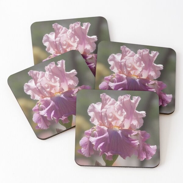 Item preview, Pink Sherbert Iris Flower designed and sold by MomentofPercep.